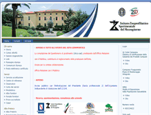 Tablet Screenshot of izsmportici.it